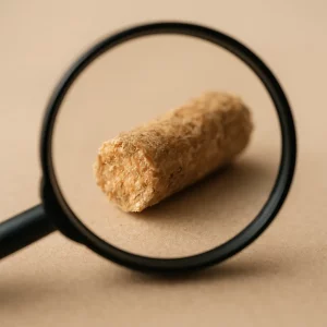 Lire la suite à propos de l’article Composition d&rsquo;un pellet : additifs, colle ? Le vrai du faux