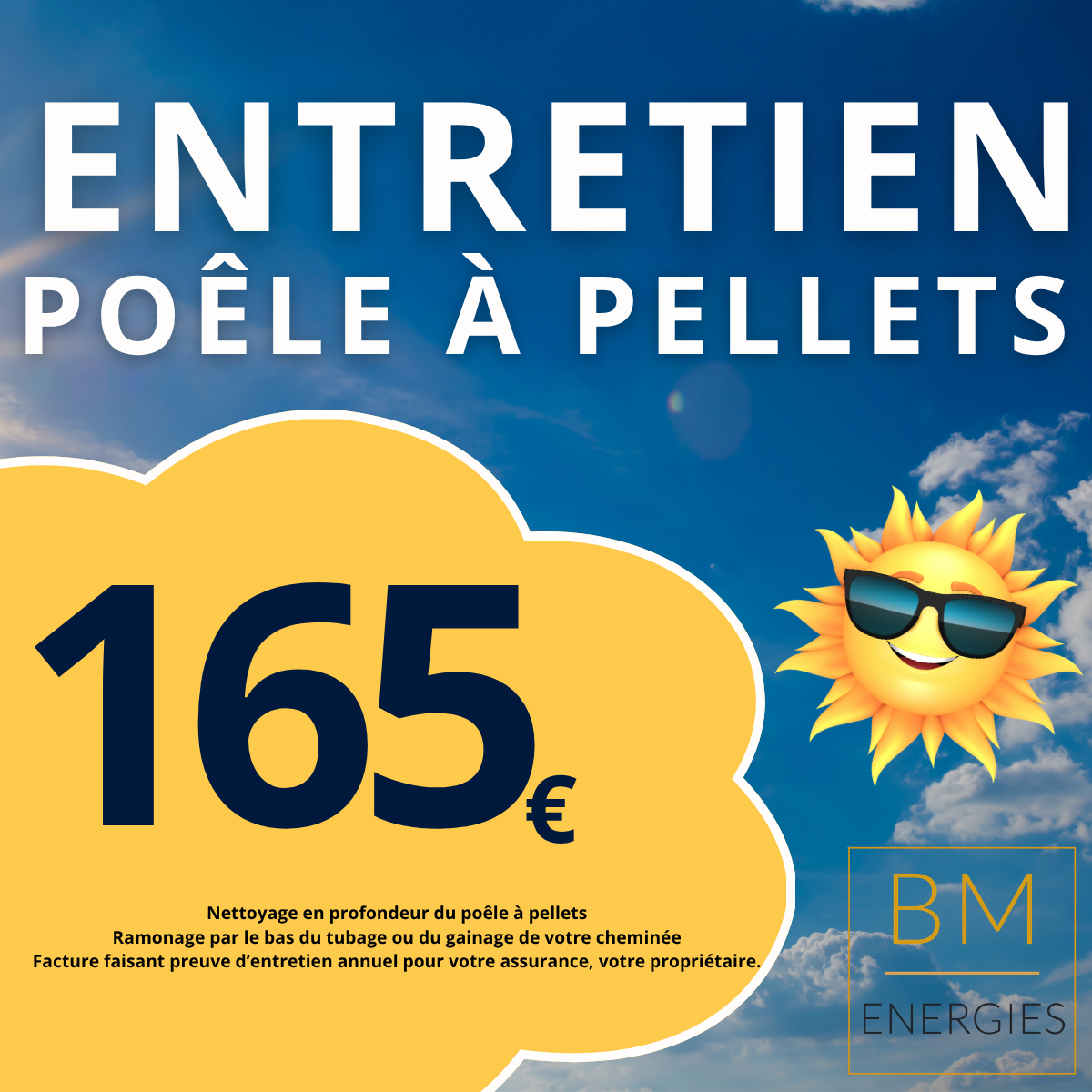 Entretien-poele-pellets-BOIS MODERNE Andenne Ciney Boncelles