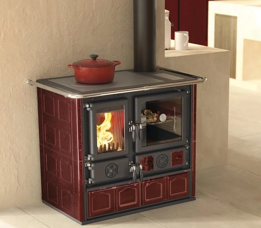 cuisinière à bois maiolica Rosa 5.0 Bois Moderne